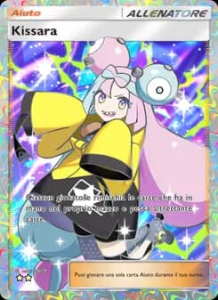 Kissara card in Italian
