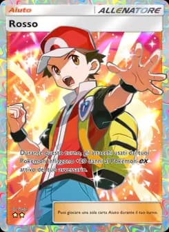 Rosso card in Italian