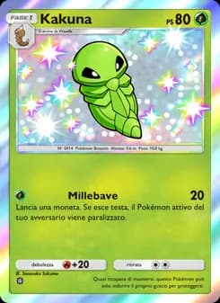 Kakuna card in Italian
