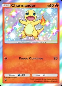 Charmander card in Italian