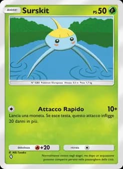 Surskit card in Italian
