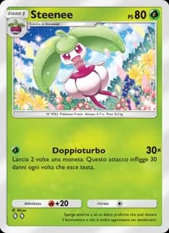 Steenee card in Italian