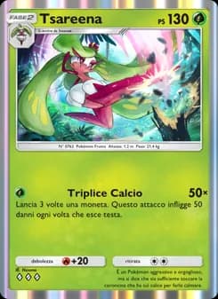 Tsareena card in Italian