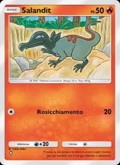 Salandit card in Italian