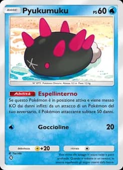 Pyukumuku card in Italian