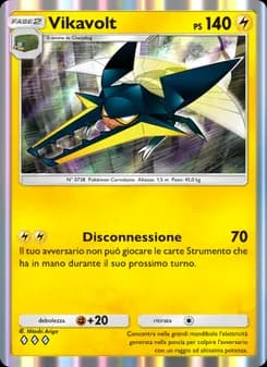 Vikavolt card in Italian