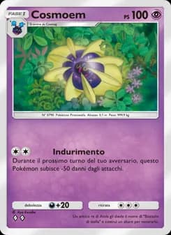 Cosmoem card in Italian