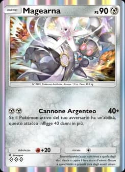 Magearna card in Italian