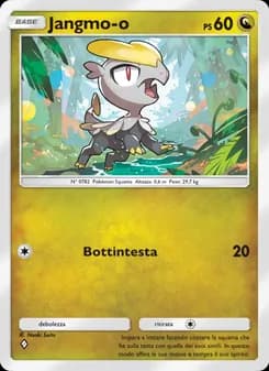 Jangmo-o card in Italian