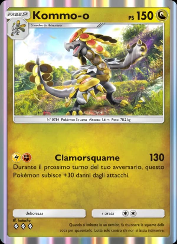 Kommo-o card in Italian