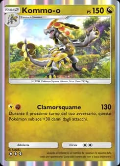 Kommo-o card in Italian