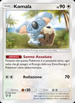 Komala card in Italian