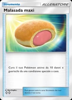 Malasada maxi card in Italian