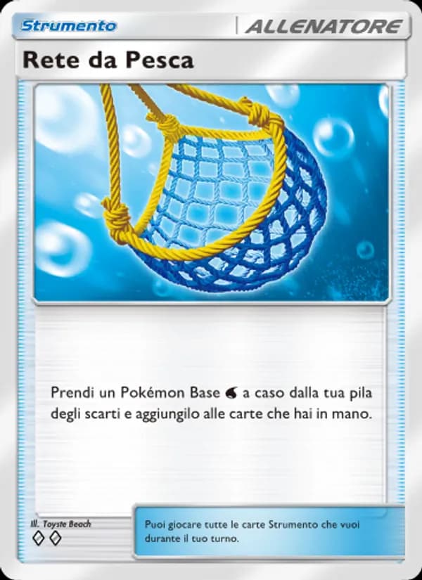 Rete da Pesca card in Italian