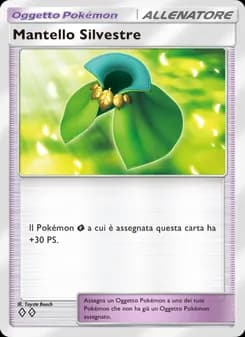 Mantello Silvestre card in Italian