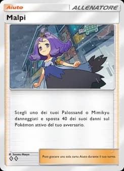Malpi card in Italian