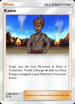 Kawe card in Italian