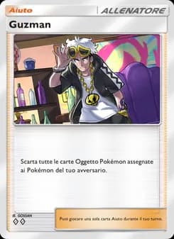 Guzman card in Italian