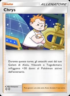 Chrys card in Italian