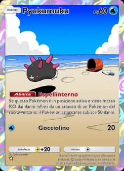 Pyukumuku card in Italian