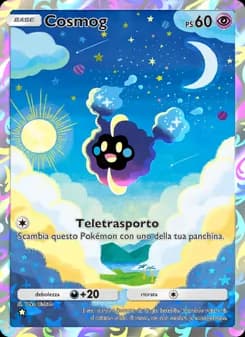 Cosmog card in Italian