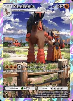 Mudsdale card in Italian