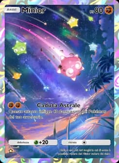 Minior card in Italian