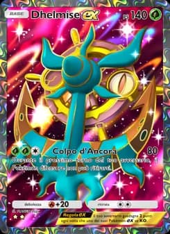 Dhelmise-ex card in Italian