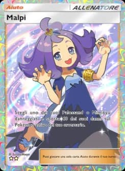 Malpi card in Italian