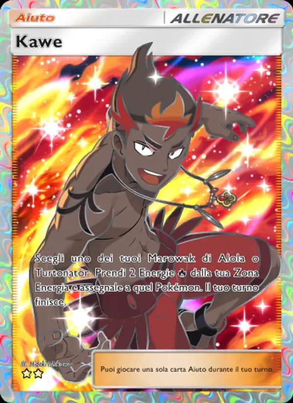 Kawe card in Italian