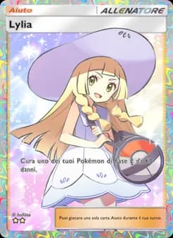 Lylia card in Italian