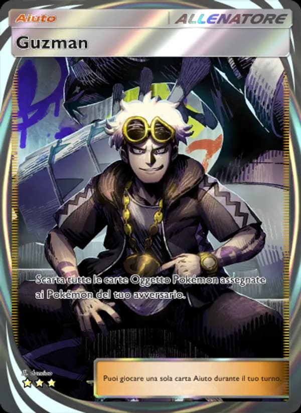 Guzman card in Italian