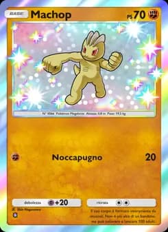 Machop card in Italian