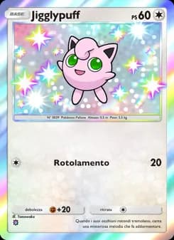 Jigglypuff card in Italian