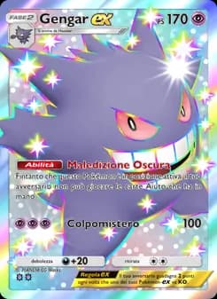 Gengar-ex card in Italian