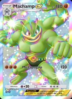 Machamp-ex card in Italian
