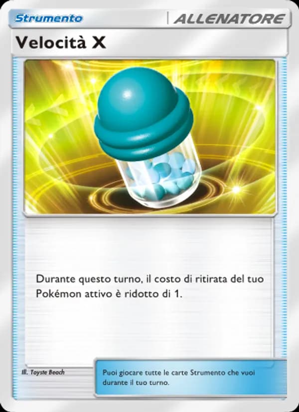 Velocità X card in Italian