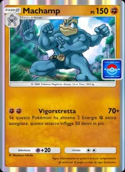 Machamp card in Italian