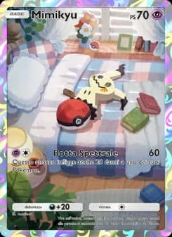 Mimikyu card in Italian