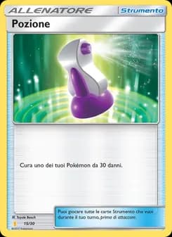 Pozione card in Italian