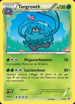 Tangrowth card in Italian