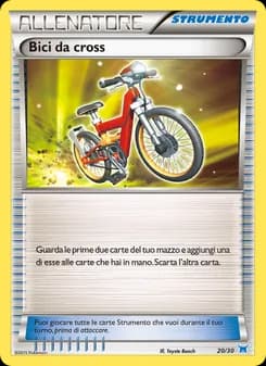 Bici da cross card in Italian
