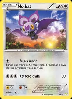 Noibat card in Italian