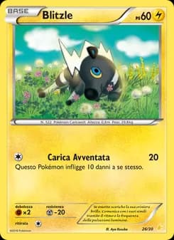 Blitzle card in Italian