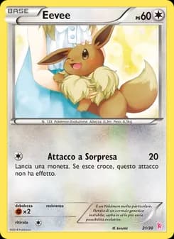 Eevee card in Italian