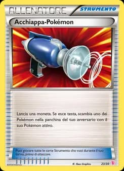 Acchiappa-Pokémon card in Italian