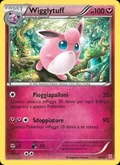 Wigglytuff card in Italian