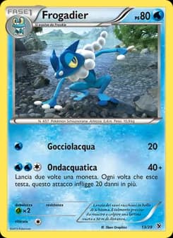 Frogadier card in Italian
