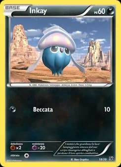 Inkay card in Italian