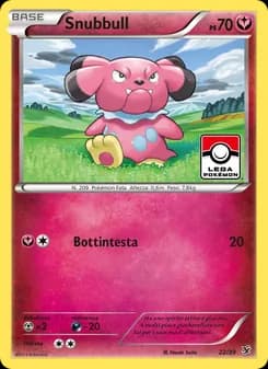 Snubbull card in Italian